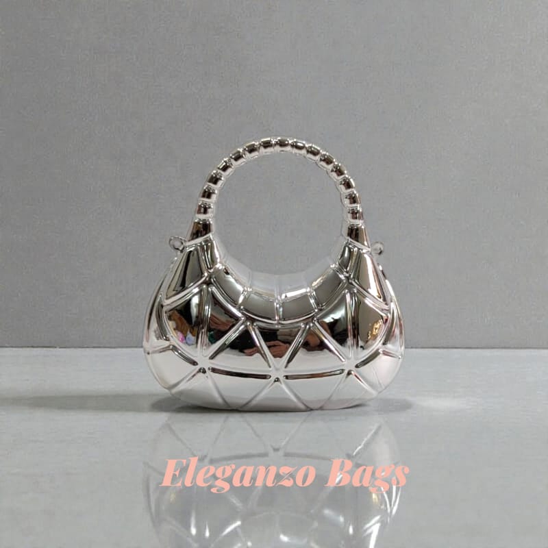 Eleganzo Luxe Gold Acrylic Mini Bag – trending eid 2026