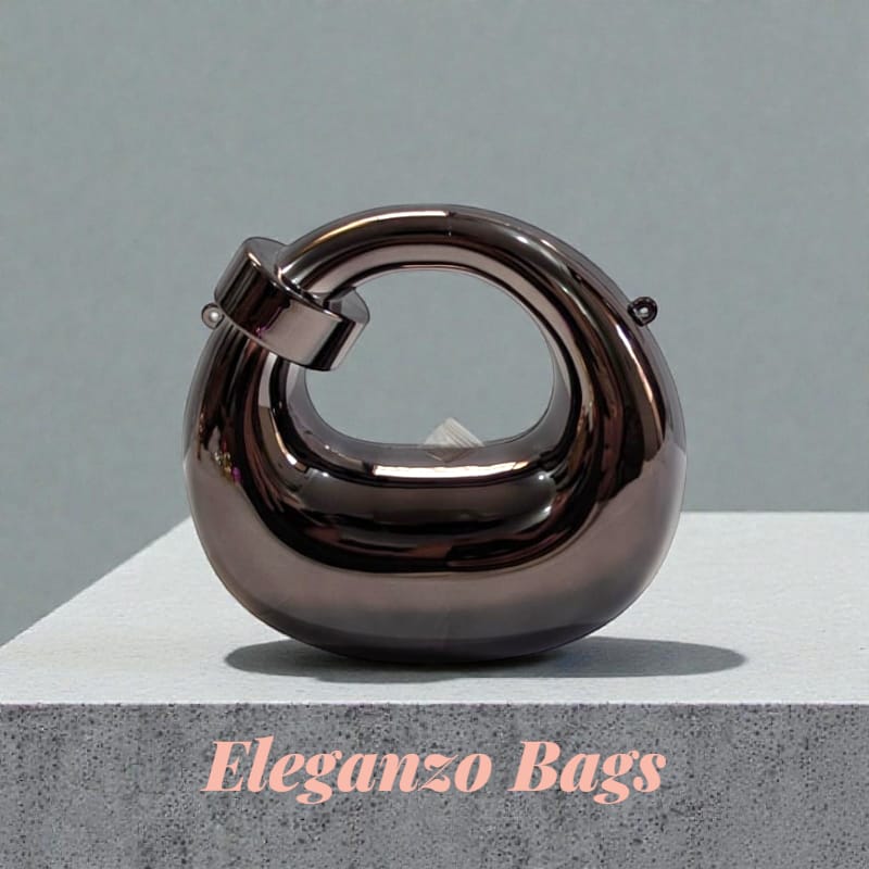 Acrylic mini purse- with long crossbody chain - Image 5