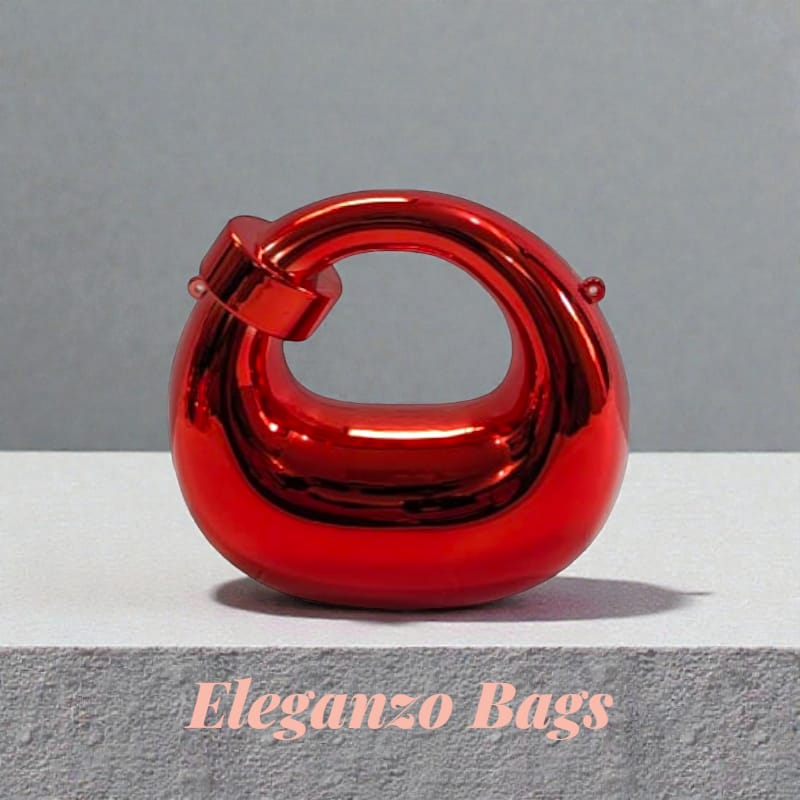 Acrylic mini purse- with long crossbody chain - Image 4